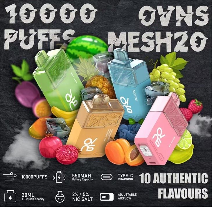 OVNS Mesh20 10000 Puff Disposable Vape With Nincotine 5%